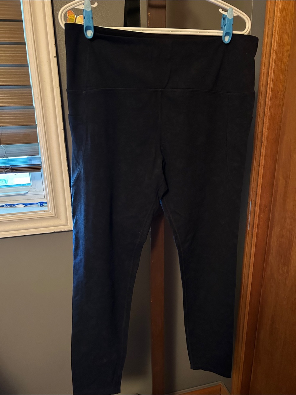Tuff Athletics Black High-Rise Leggings